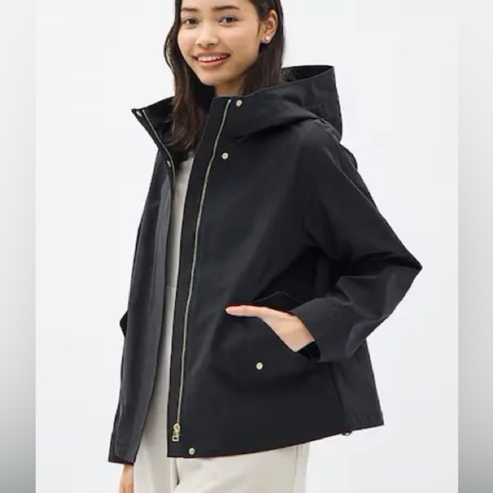 GU Lightweight Mountain Parka Jacket Navy Size M